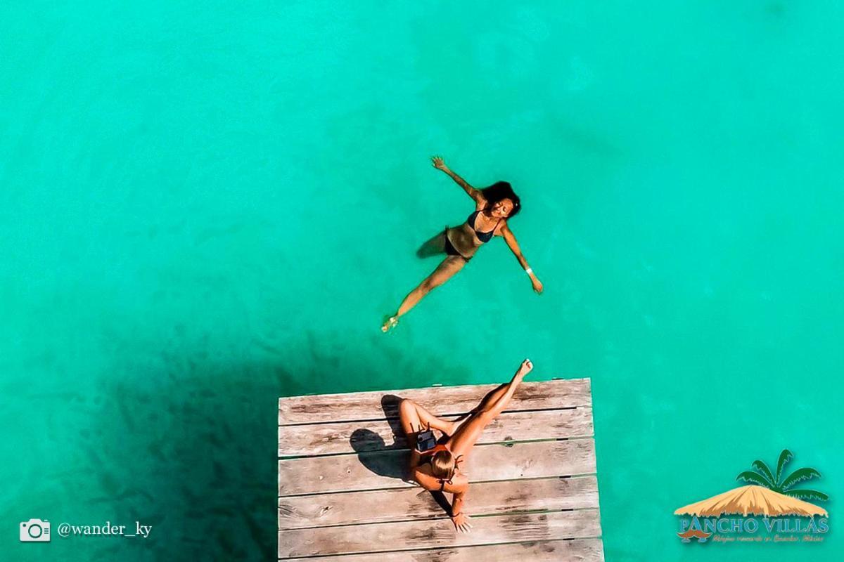 Hotel Pancho Villas Bacalar - Kayyaks Gratis Екстериор снимка